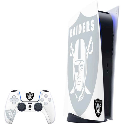 NFL Las Vegas Raiders Double Vision PlayStation PS5 Skins