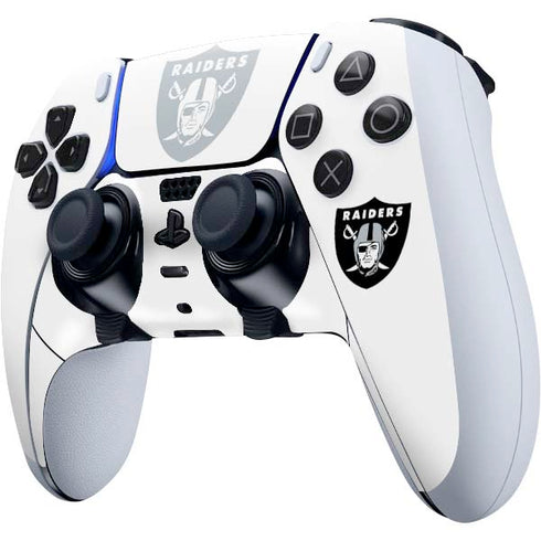 NFL Las Vegas Raiders Double Vision PS5 DualSense Edge Pro Controller Skin