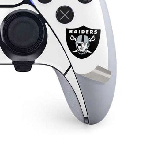 NFL Las Vegas Raiders Double Vision PS5 DualSense Edge Pro Controller Skin