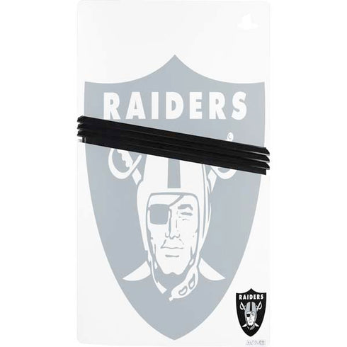 NFL Las Vegas Raiders Double Vision PS5 Pro Console Skin
