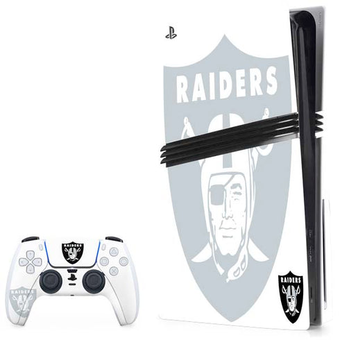 NFL Las Vegas Raiders Double Vision PlayStation PS5 Skins