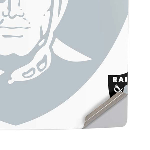 NFL Las Vegas Raiders Double Vision PS5 Pro Disk Console Skin