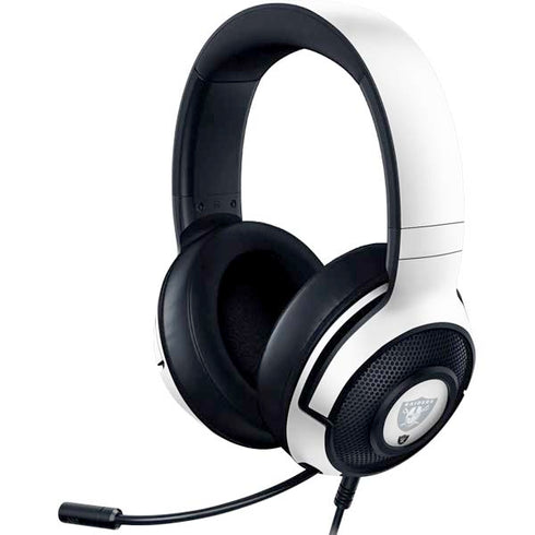 NFL Las Vegas Raiders Double Vision Razer Kraken X Skin