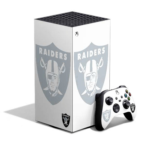 NFL Las Vegas Raiders Double Vision XBox Series X Digital Edition Bundle Skin