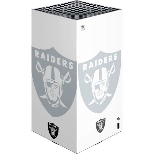 NFL Las Vegas Raiders Double Vision XBox Series X Digital Edition Console Skin