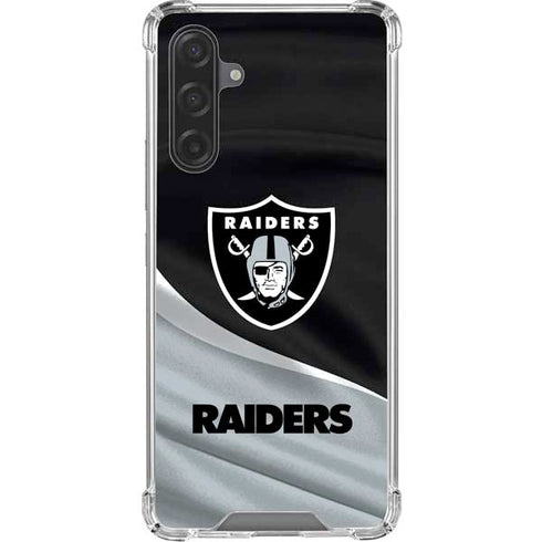 NFL Las Vegas Raiders Galaxy A17 Clear Case
