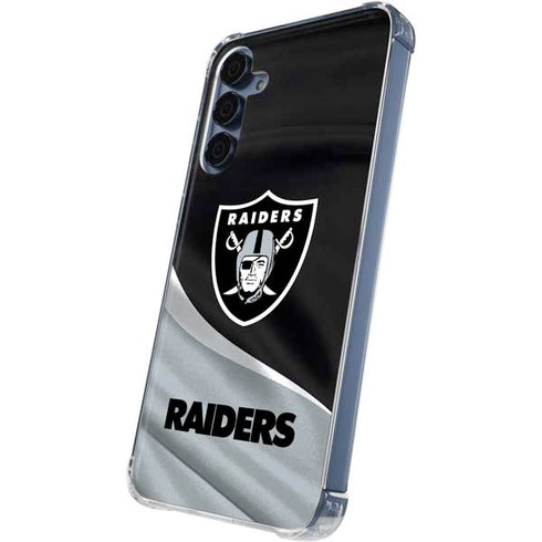 NFL Las Vegas Raiders Galaxy A35 5G Clear Case