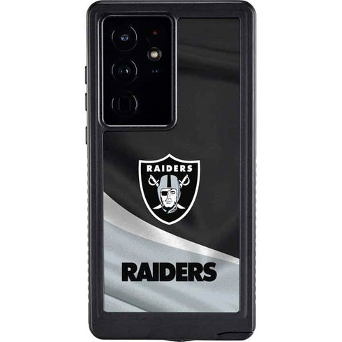 NFL Las Vegas Raiders Galaxy S24 Ultra Waterproof Case