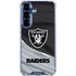 NFL Las Vegas Raiders Galaxy S25 Clear Case