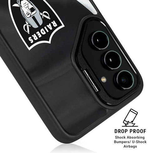 NFL Las Vegas Raiders Galaxy S25 FE Kickstand Case