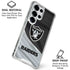 NFL Las Vegas Raiders Galaxy S25 Ultra Clear Case
