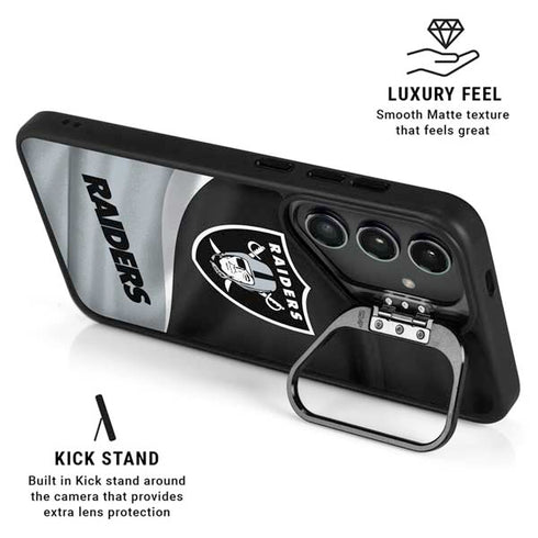 NFL Las Vegas Raiders Galaxy S26 Plus Kickstand Case
