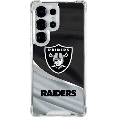 NFL Las Vegas Raiders Galaxy S26 Ultra Clear Case
