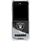 NFL Las Vegas Raiders Galaxy Z Flip6 Clear Case