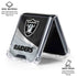 NFL Las Vegas Raiders Galaxy Z Flip7 Clear Case