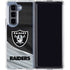 NFL Las Vegas Raiders Galaxy Z Fold5 5G Clear Case