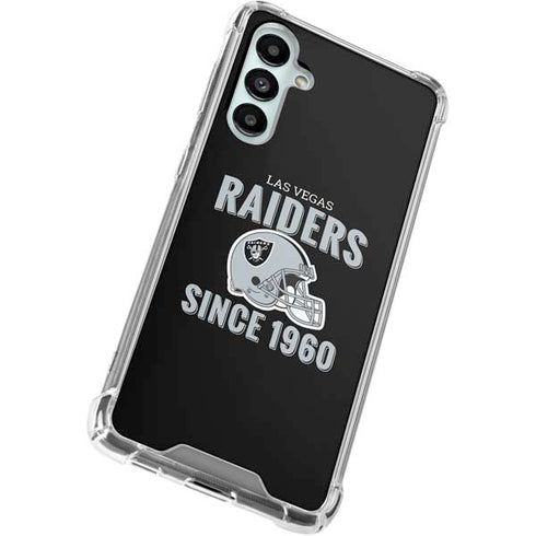 NFL Las Vegas Raiders Helmet Galaxy A16 5G Clear Case