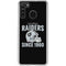 NFL Las Vegas Raiders Helmet Galaxy A21 Clear Case