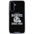 NFL Las Vegas Raiders Helmet Galaxy A36 5G Clear Case