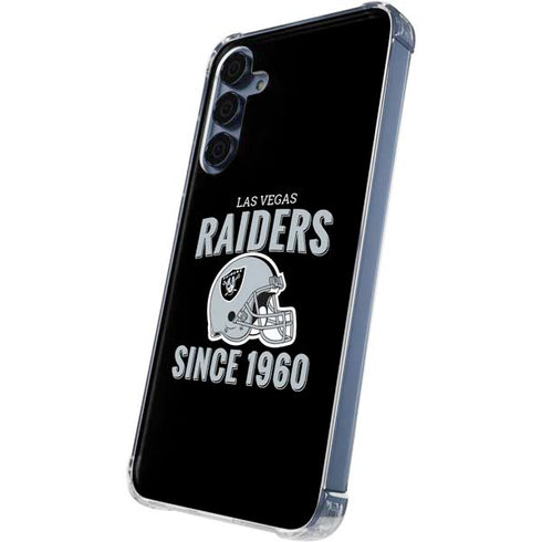 NFL Las Vegas Raiders Helmet Galaxy A55 5G Clear Case