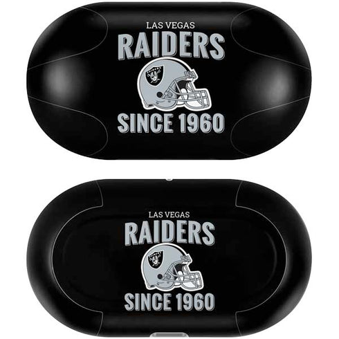 NFL Las Vegas Raiders Helmet Galaxy Buds Plus Skin