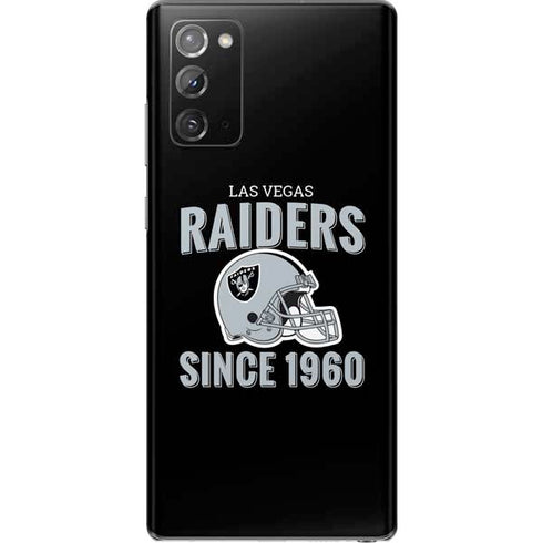 NFL Las Vegas Raiders Helmet Galaxy Note20 5G Skin