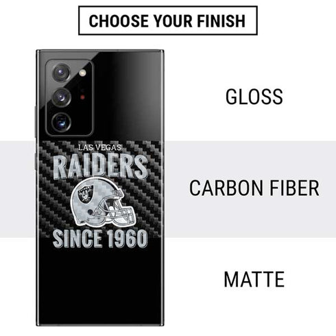 NFL Las Vegas Raiders Helmet Galaxy Note20 Ultra 5G Skin