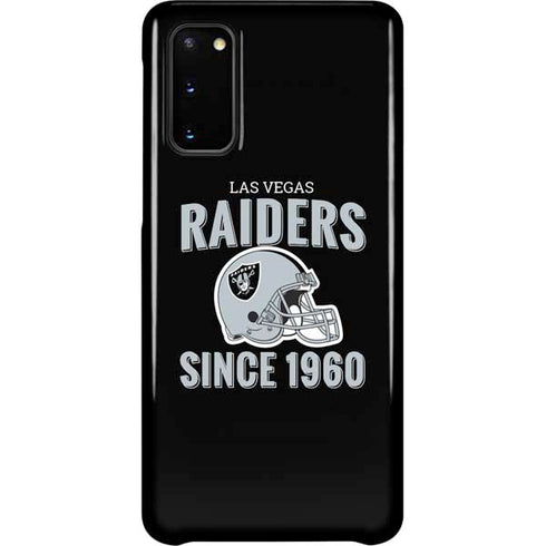 NFL Las Vegas Raiders Helmet Galaxy S20 Lite Case