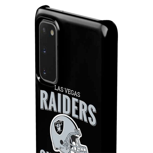 NFL Las Vegas Raiders Helmet Galaxy S20 Lite Case