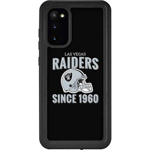 NFL Las Vegas Raiders Helmet Galaxy S20 Waterproof Case