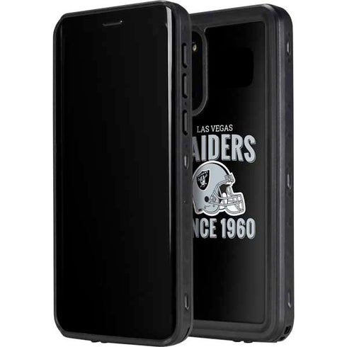 NFL Las Vegas Raiders Helmet Galaxy S20 Waterproof Case