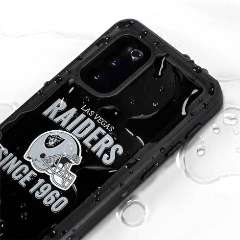 NFL Las Vegas Raiders Helmet Galaxy S20 Waterproof Case