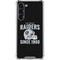 NFL Las Vegas Raiders Helmet Galaxy S24 FE Clear Case