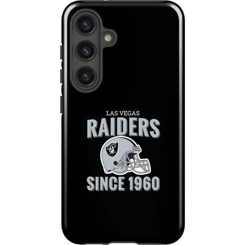 NFL Las Vegas Raiders Helmet Galaxy S25 Impact Case
