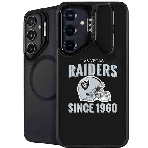 NFL Las Vegas Raiders Helmet Galaxy S25 Plus Kickstand Case