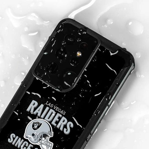 NFL Las Vegas Raiders Helmet Galaxy S24 Ultra Waterproof Case