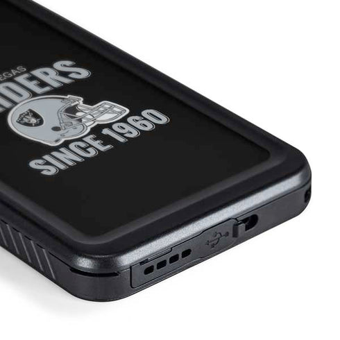 NFL Las Vegas Raiders Helmet Galaxy S24 Waterproof Case