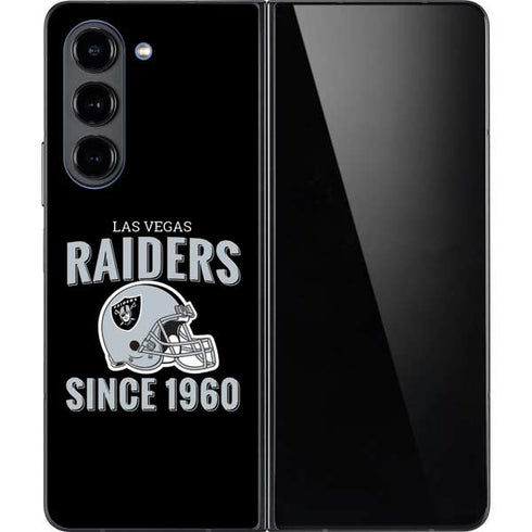 NFL Las Vegas Raiders Helmet Galaxy Z Fold5 5G Skin