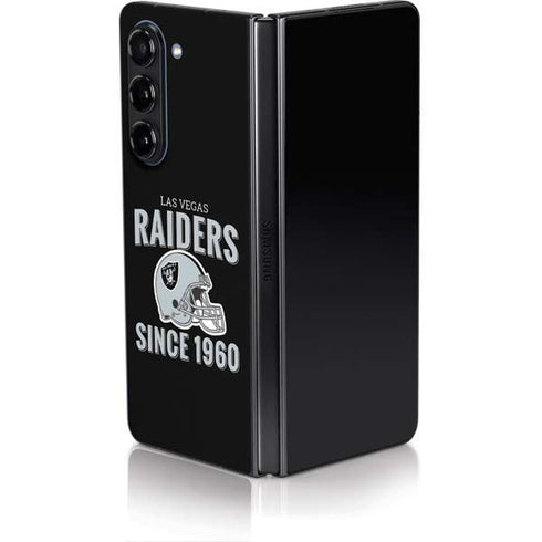NFL Las Vegas Raiders Helmet Galaxy Z Fold5 5G Skin