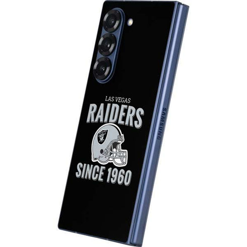 NFL Las Vegas Raiders Helmet Galaxy Z Fold6 Skin
