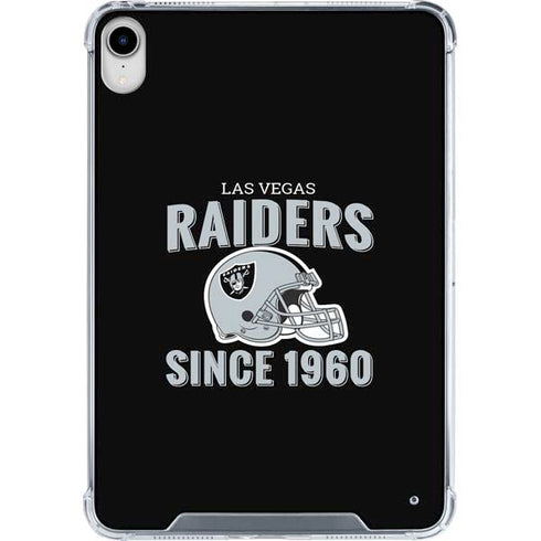 NFL Las Vegas Raiders Helmet iPad 11th Gen (2025) Clear Case