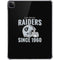 NFL Las Vegas Raiders Helmet iPad Pro 11in (2024) Clear Case