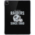 NFL Las Vegas Raiders Helmet iPad Pro 11in (2024) Clear Case