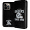 NFL Las Vegas Raiders Helmet iPhone 13 Pro Folio Case