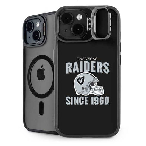 NFL Las Vegas Raiders Helmet iPhone 14 Plus Kickstand Case