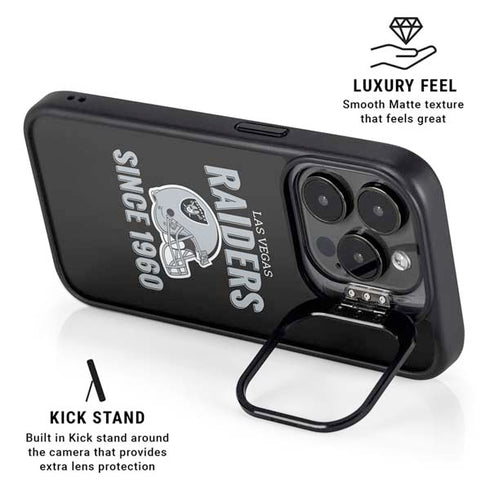NFL Las Vegas Raiders Helmet iPhone 14 Pro Max Kickstand Case