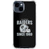 NFL Las Vegas Raiders Helmet iPhone 15 Clear Case