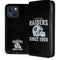 NFL Las Vegas Raiders Helmet iPhone 15 Plus Folio Case