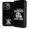 NFL Las Vegas Raiders Helmet iPhone 15 Pro Folio Case