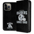 NFL Las Vegas Raiders Helmet iPhone 15 Pro Max Folio Case